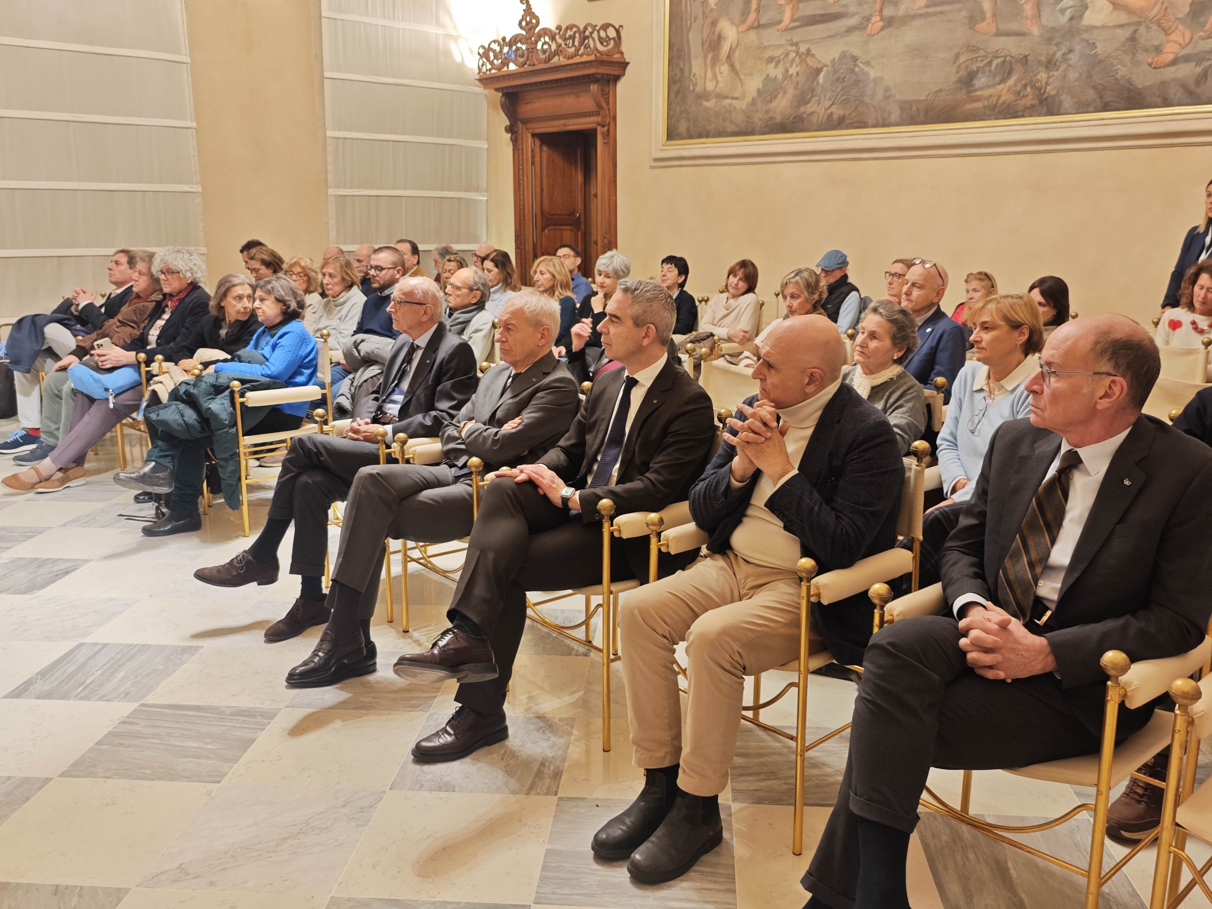 Il pubblico in Sala Panini del PalabancaEventi
