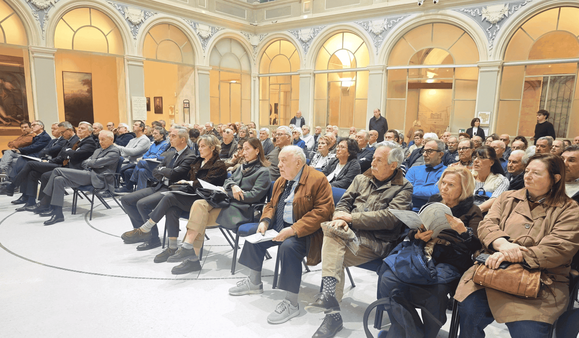 Pubblico numeroso in Sala Corrado Sforza Fogliani