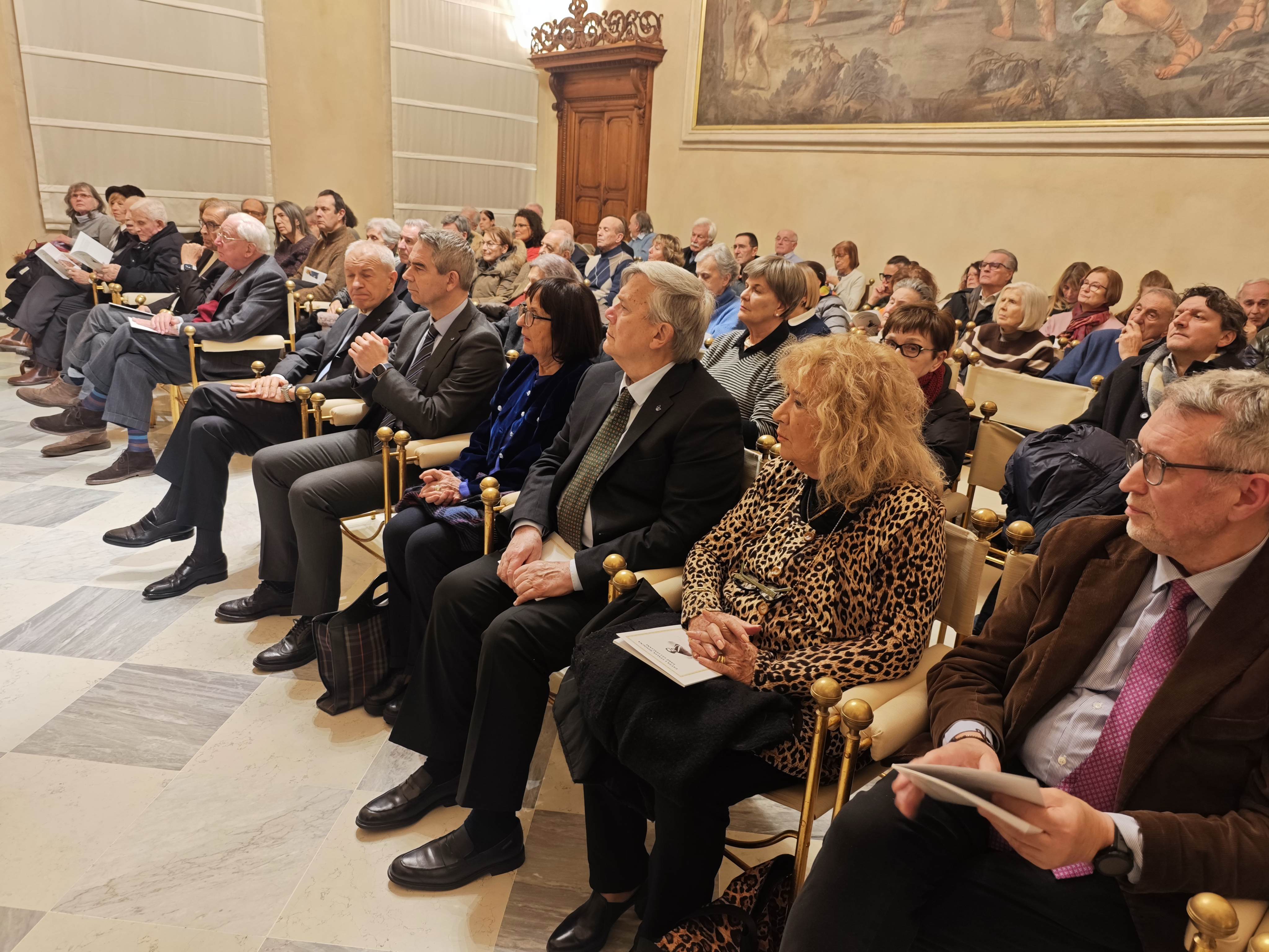 Pubblico numeroso in Sala Panini