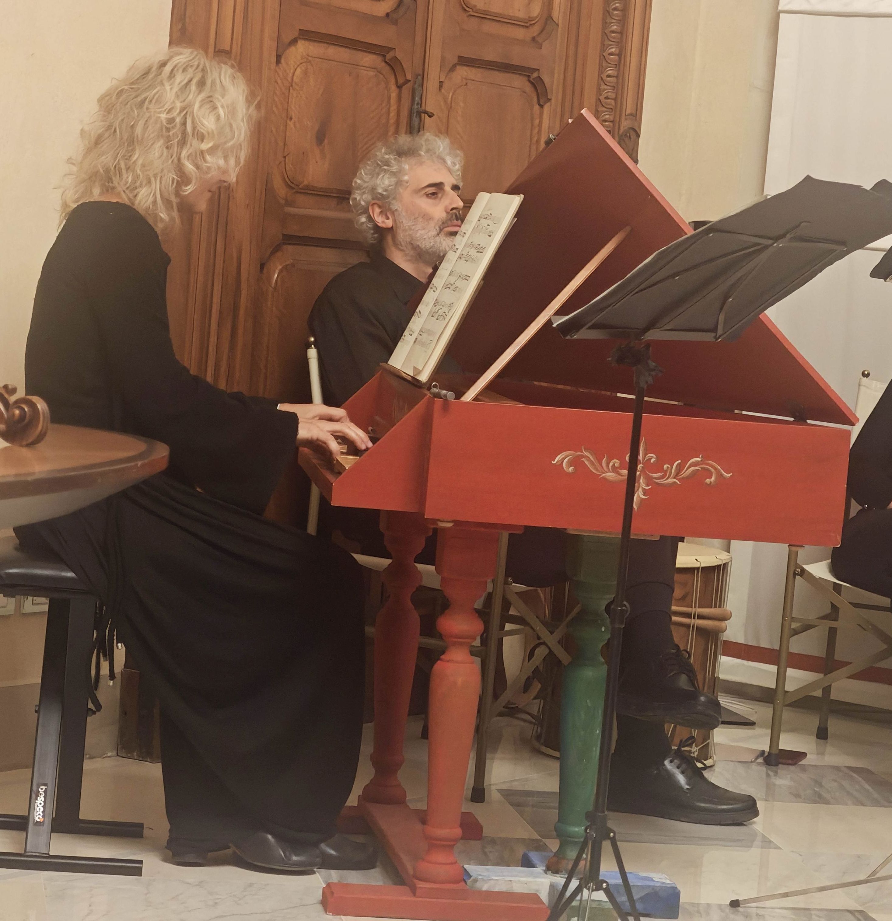 Silvia Sesenna alla spinetta