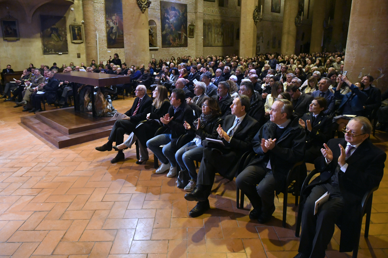 Uno scorcio del numeroso pubblico presente