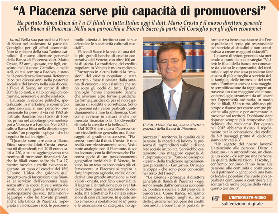 INTERVISTA DOTT CROSTA