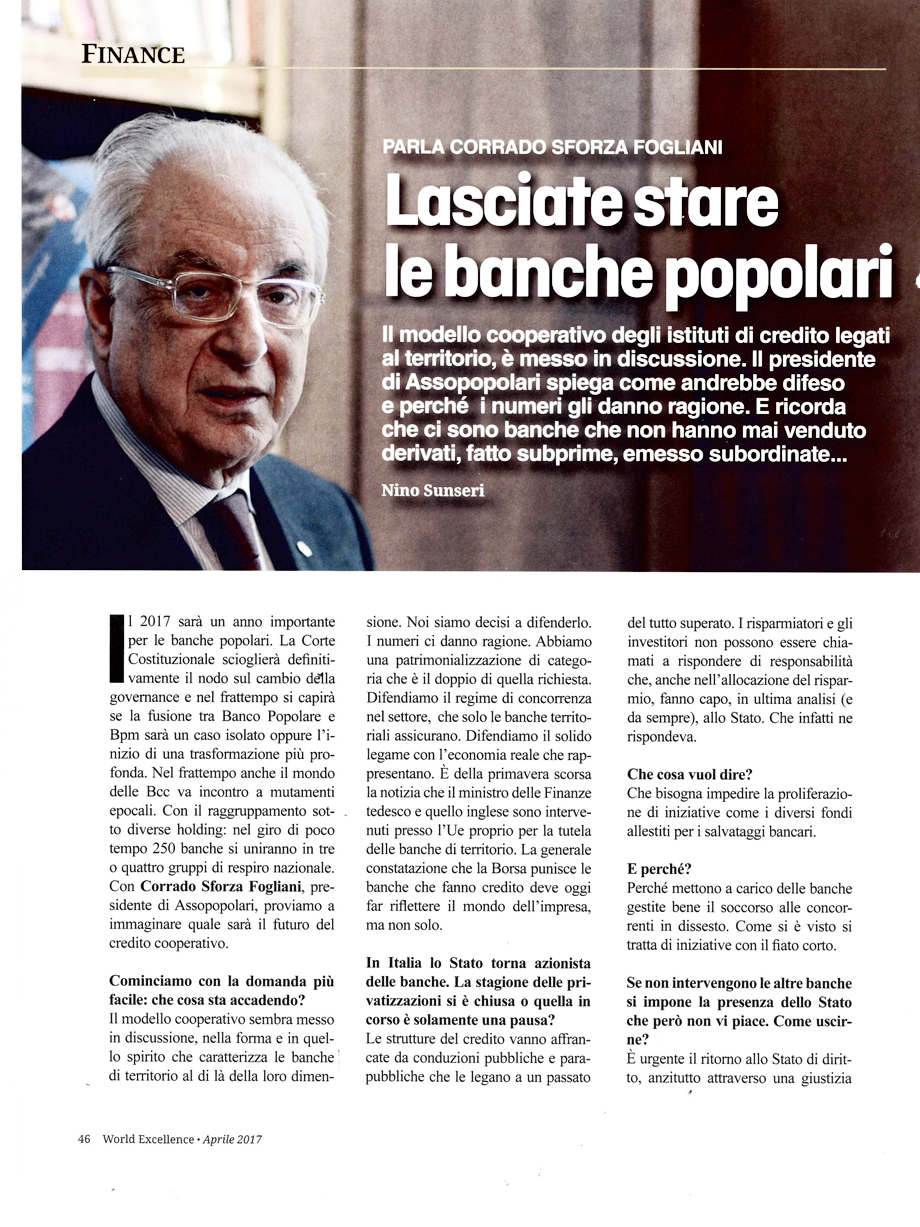 LASCIATE STARE LE BANCHE POPOLARI 1