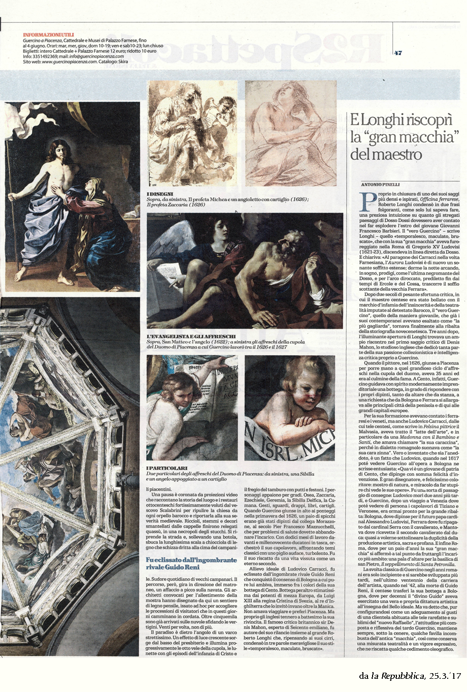 La Repubblica sul Guercino