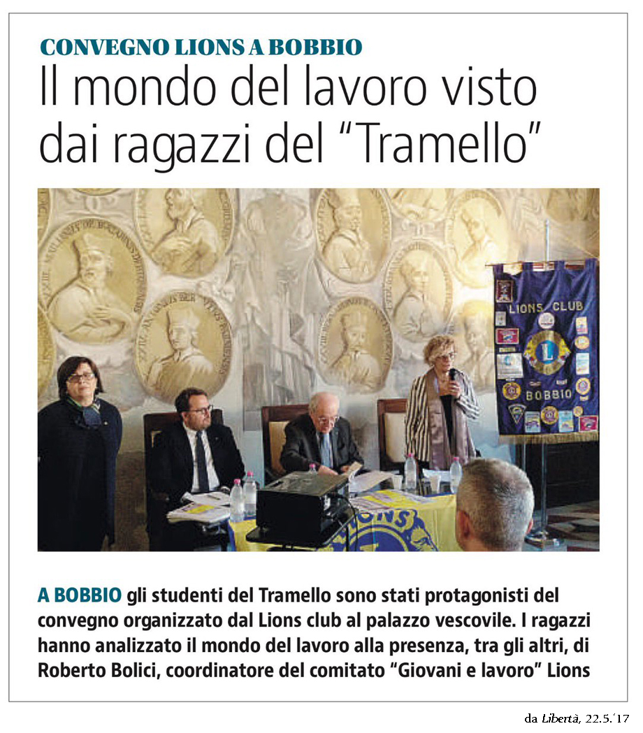 LA LOCANDINA E IL RESOCONTO