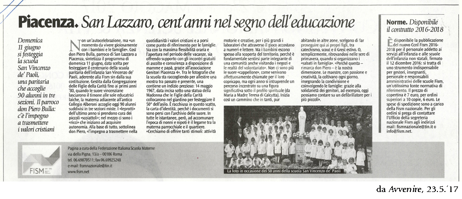 San Lazzaro, cent'anni nel segno dell'educazione