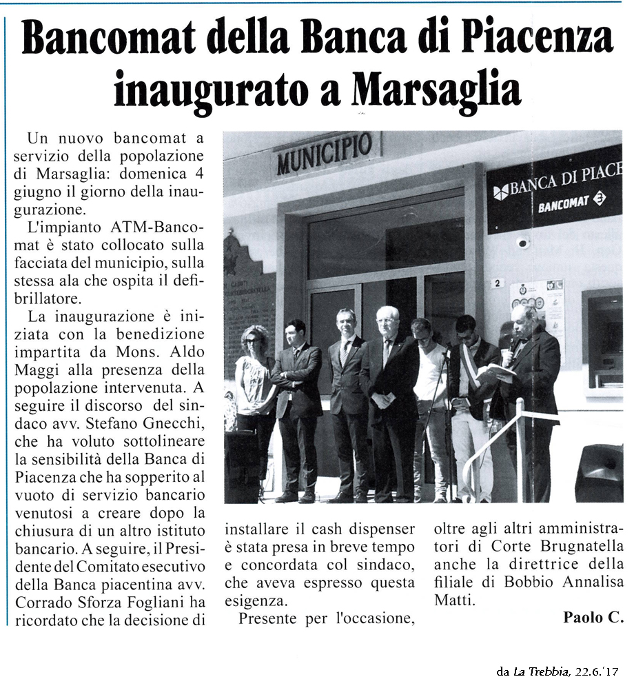 LA TREBBIA, 22.6.'17