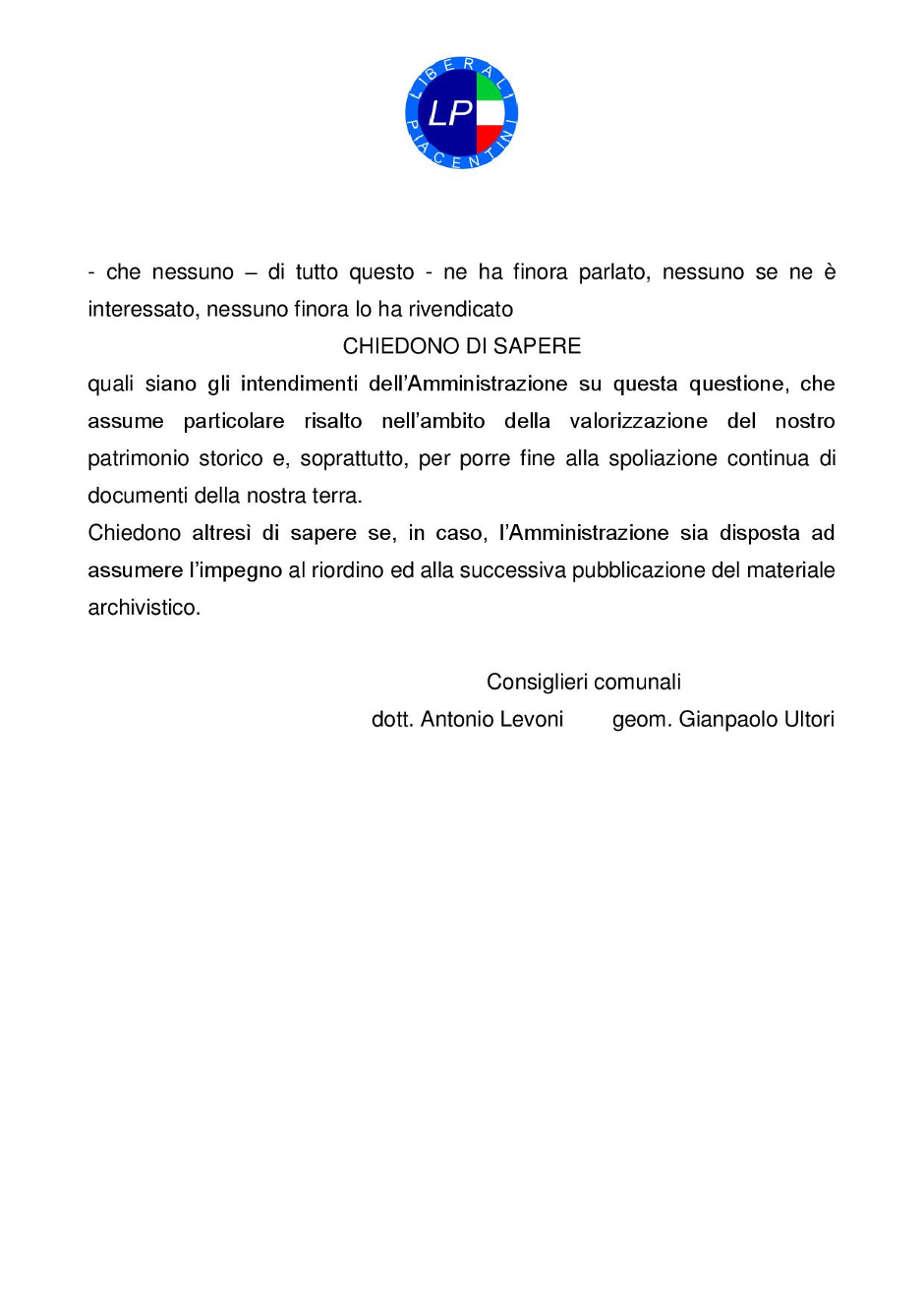 Interpellanza Levoni pg_2