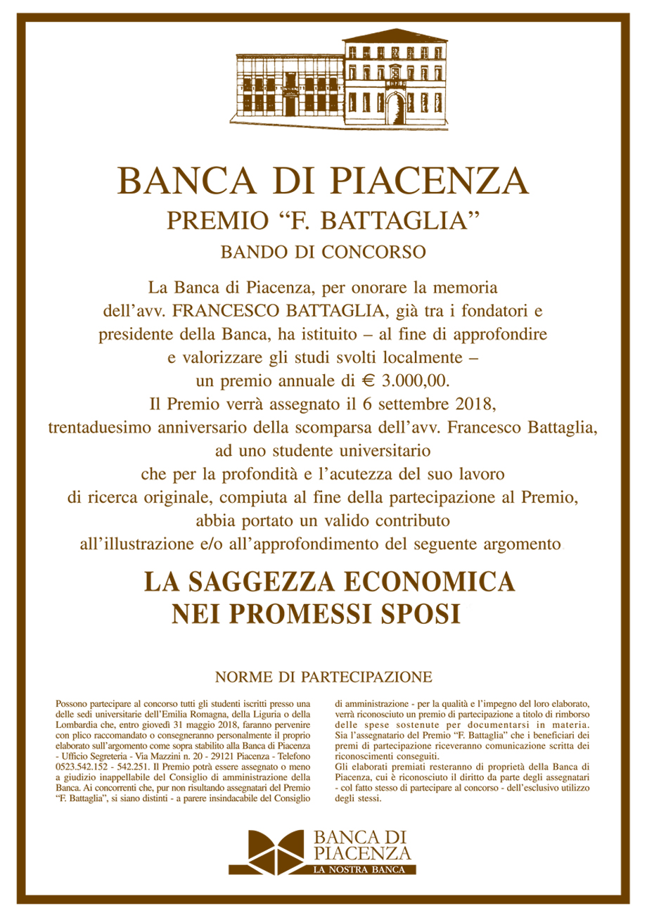 Premio Battaglia 2018