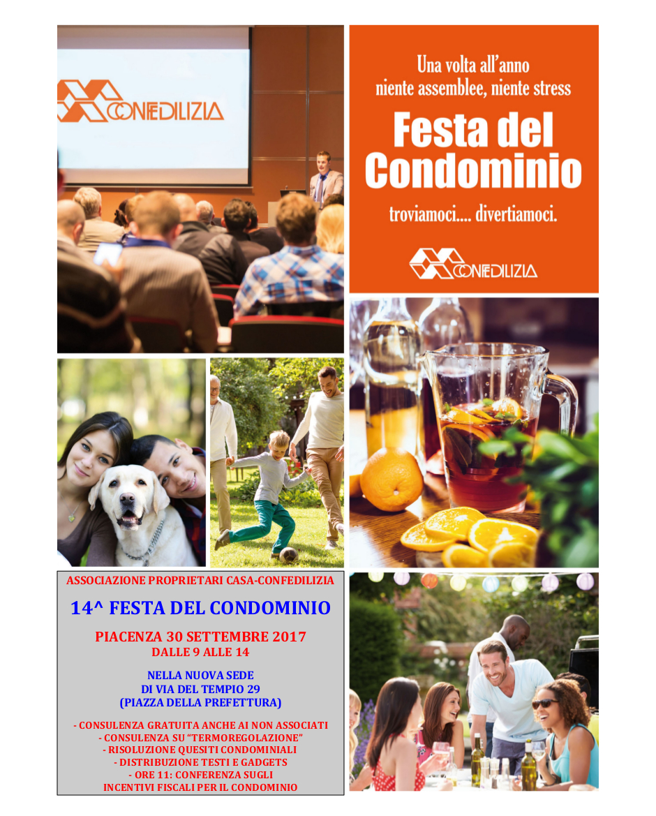 FESTA DEL CONDOMINIO