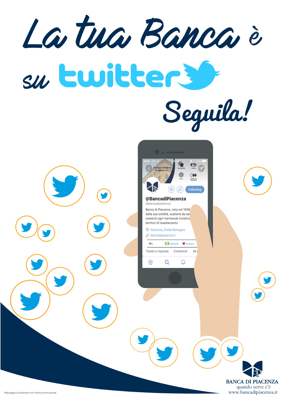 La tua banca è su twitter