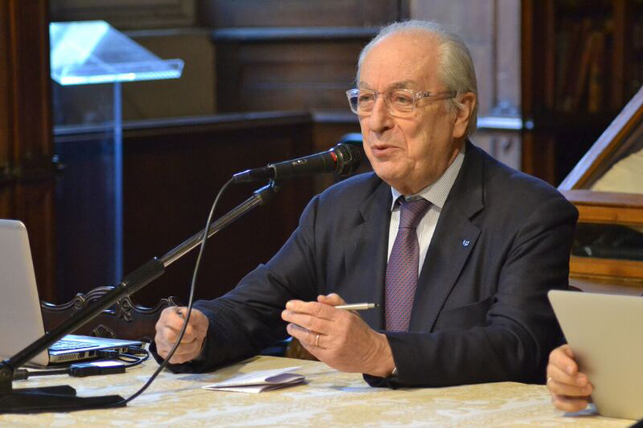 CONFERENZA DEL PRESIDENTE SFORZA FOGLIANI ALL'UNIVERSITA' DI PAVIA