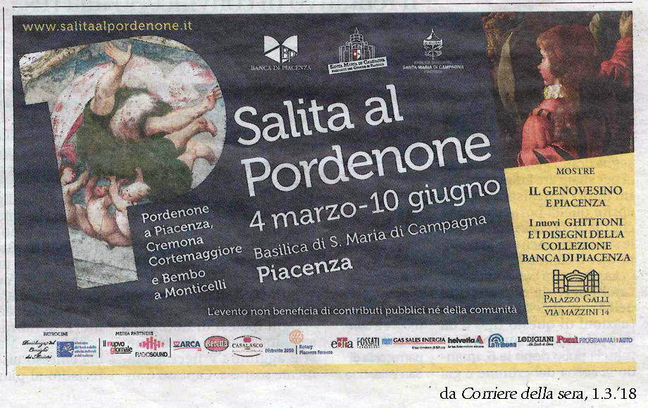 SALITA AL PORDENONE SUL CORRIERE DELLA SERA