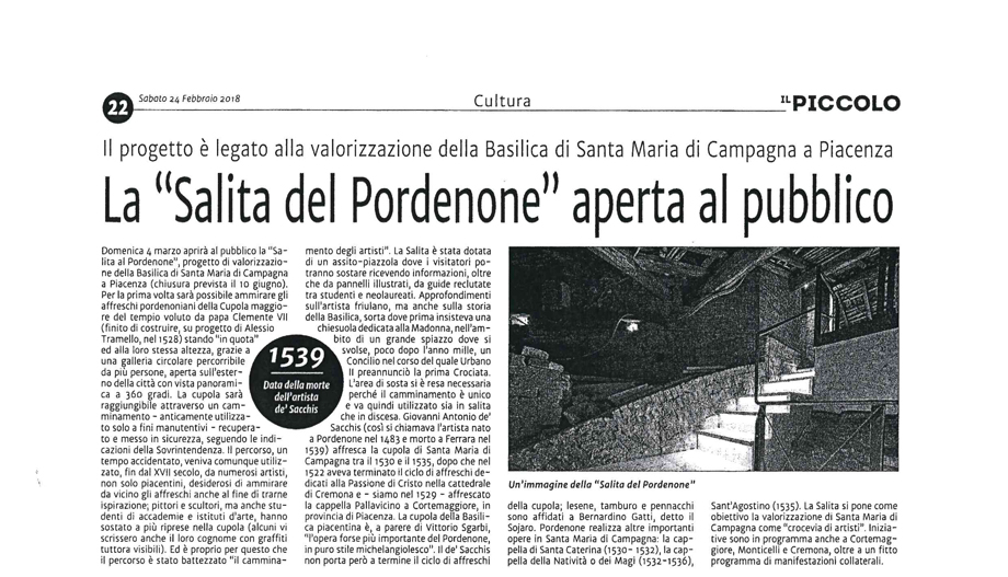 Il Piccolo, 24.2.'18