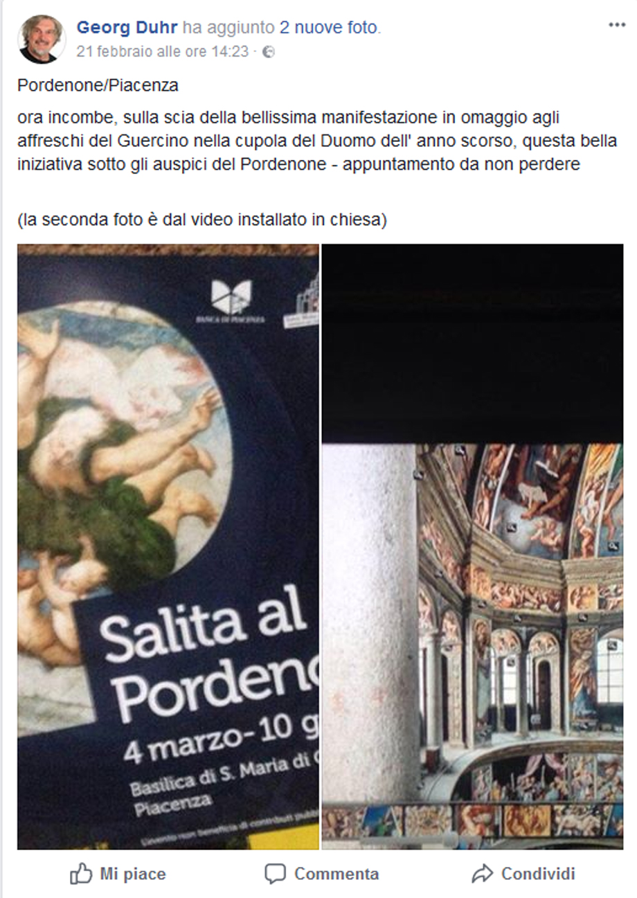 Un apprezzamento dalla Germania per la Salita al Pordenone