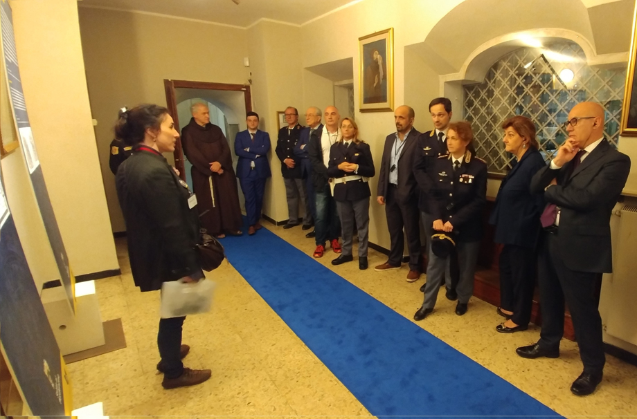 Salita al Pordenone, la visita del questore