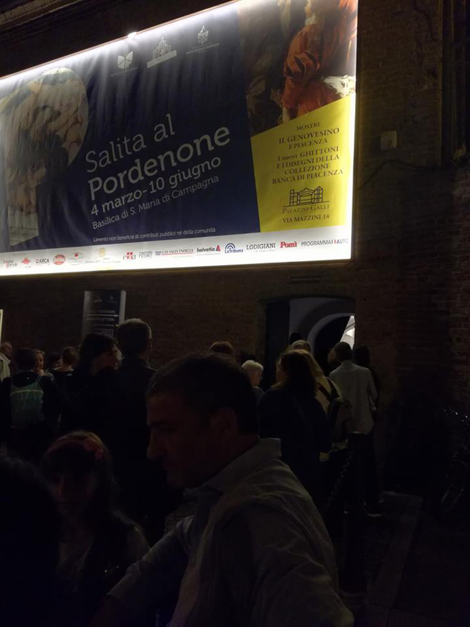 Salita al Pordenone al completo per la notte dei musei 2018