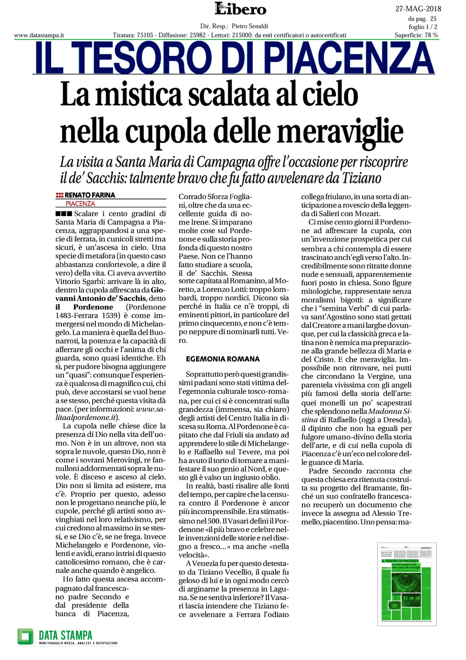 Libero, 27.5.'18
