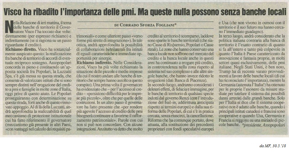 Visco importanza PMI