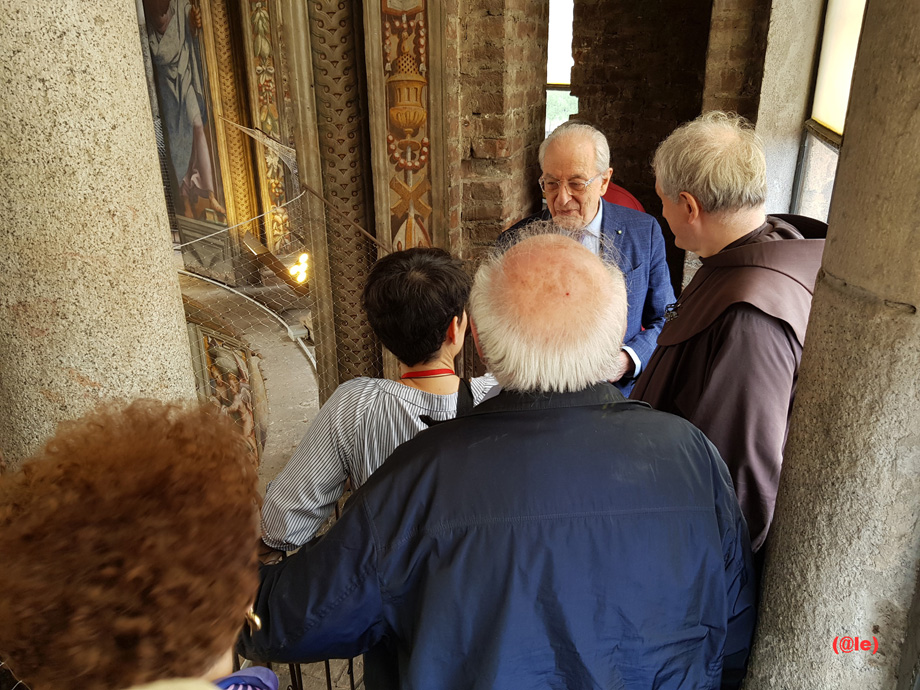 Il giornalista Renato Farina in S. Maria di Campagna