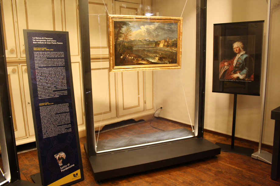 Salita al Pordenone, molto interesse dei visitatori per i due quadri del Panini esposti nella Sala d