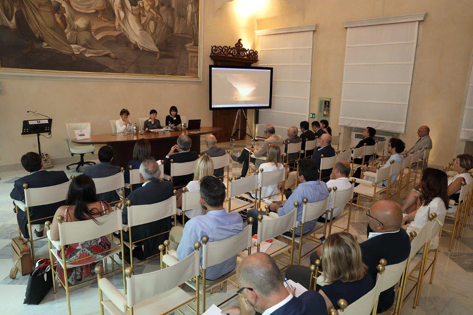 Parentesi culturale per la delegazione cinese di Jiangbei con la visita agli affreschi di Santa Mari