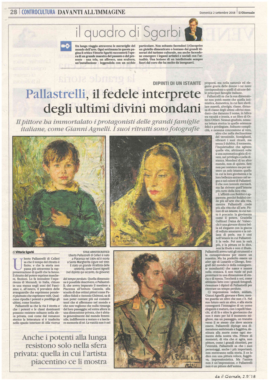 Pallastrelli, il fedele interprete degli ultimi divini mondani