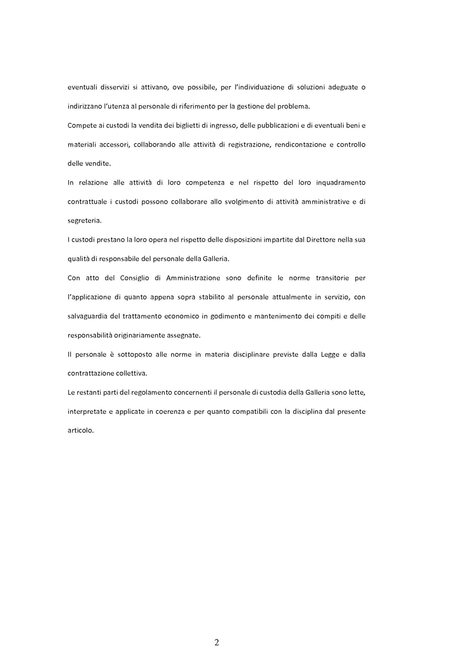 La Galleria Ricci Oddi cerca un custode