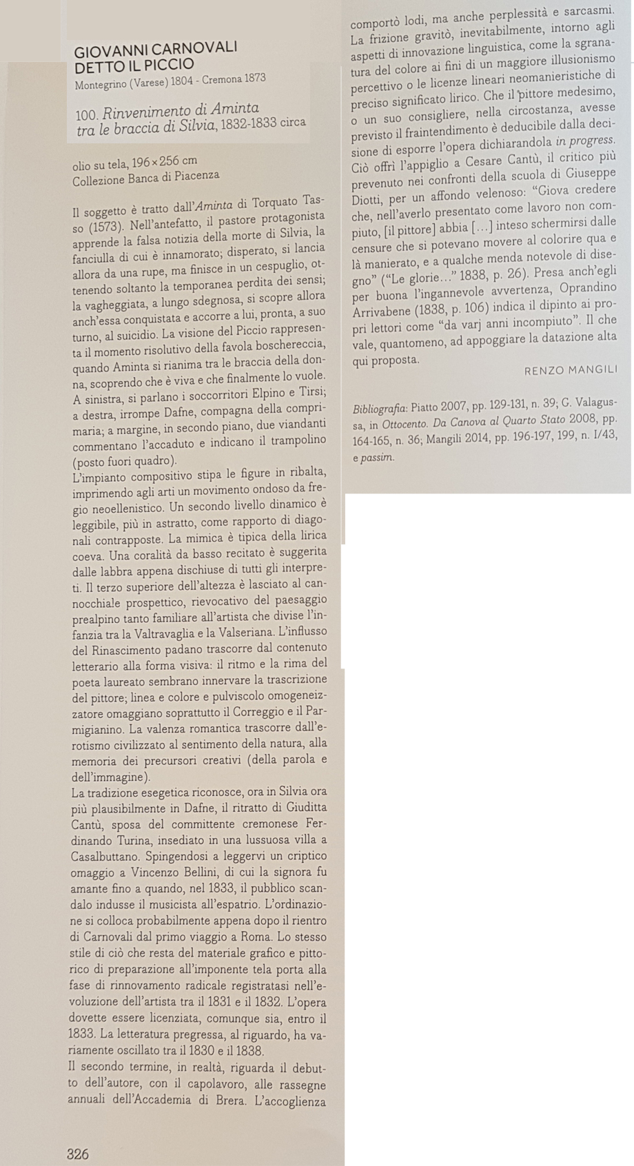 MOSTRA ROMANTICISMO BIGLIETTI PER I SOCI