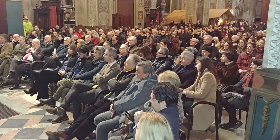 Lectio di Sgarbi in Santa Maria di Campagna
