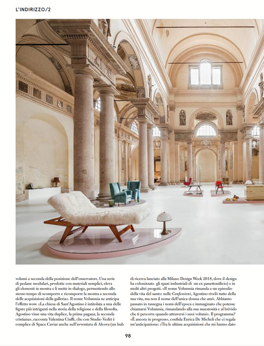 Il Sant'Agostino di Piacenza sulla rivista del Corsera