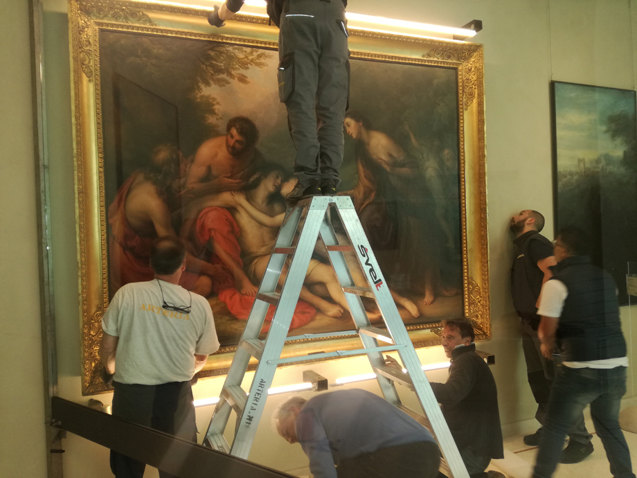 Il Piccio tornato a Palazzo Galli dal prestito al Poldi Pezzoli Milano