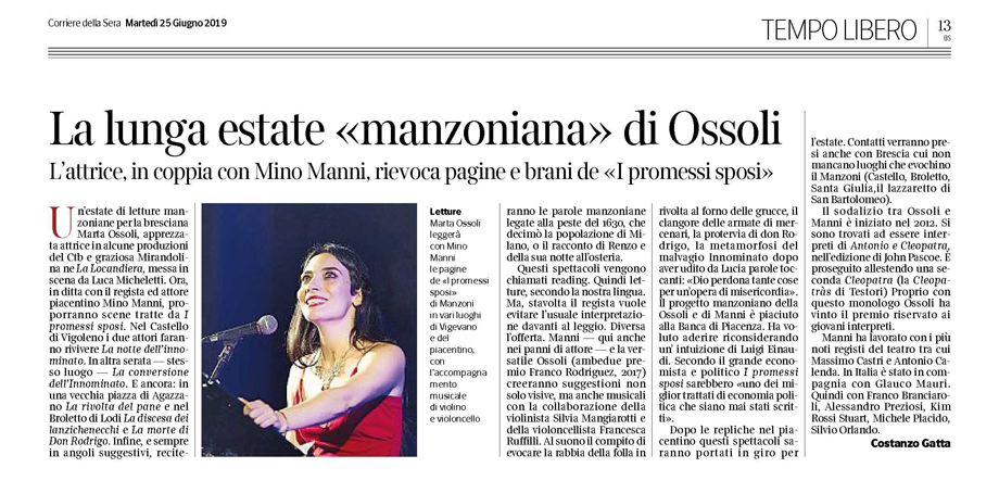 Corriere della sera, 25.6.'19