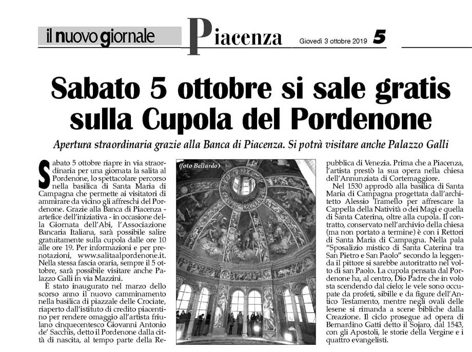 il nuovo giornale, 3.10.'19