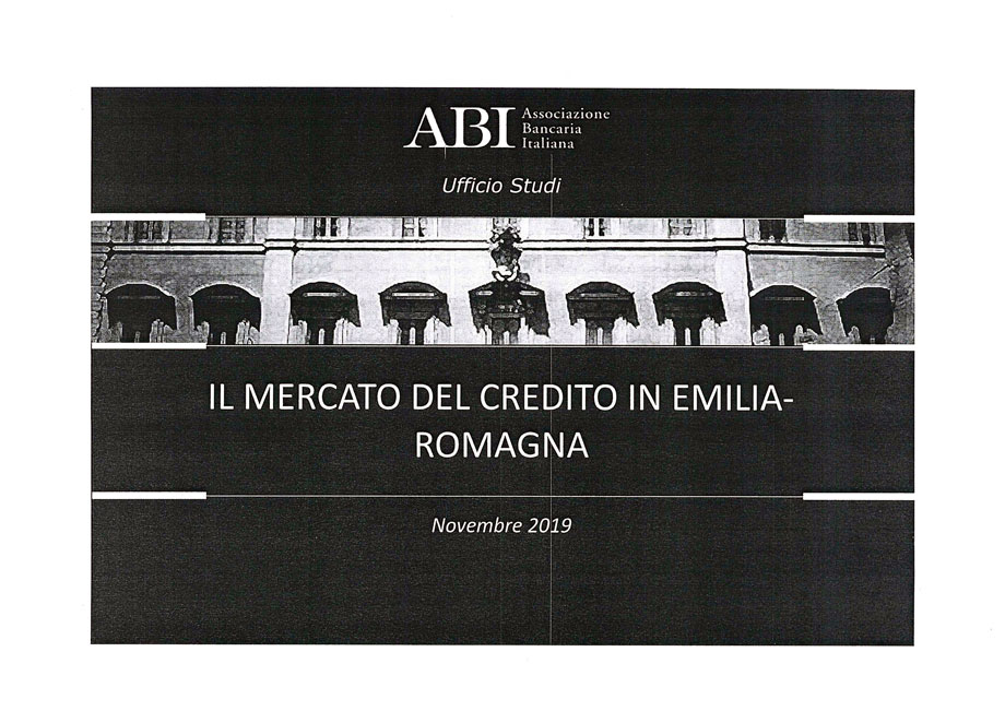 Il mercato del credito in Emilia-Romagna