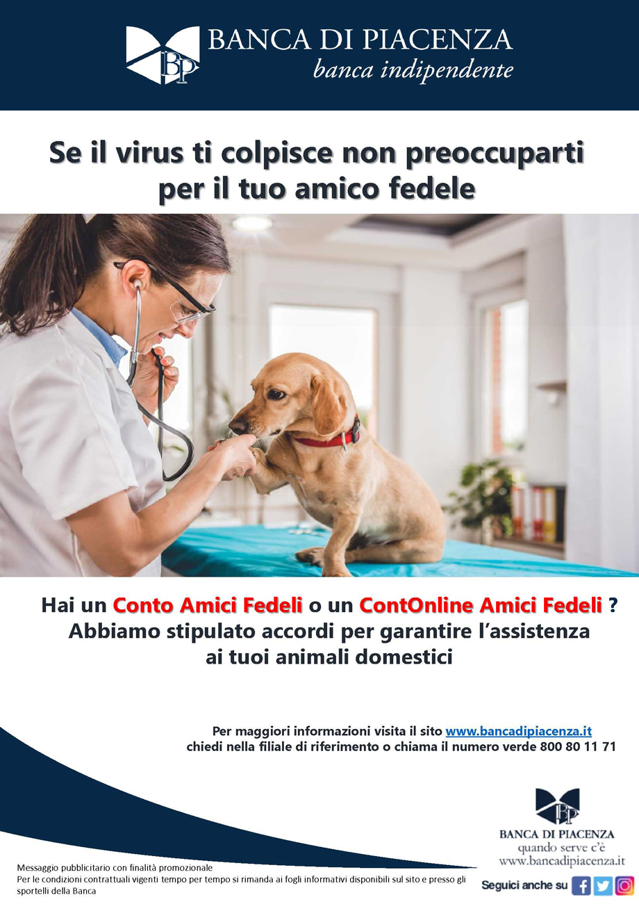 Se il virus ti colpisce non preoccuparti per il tuo amico fedele