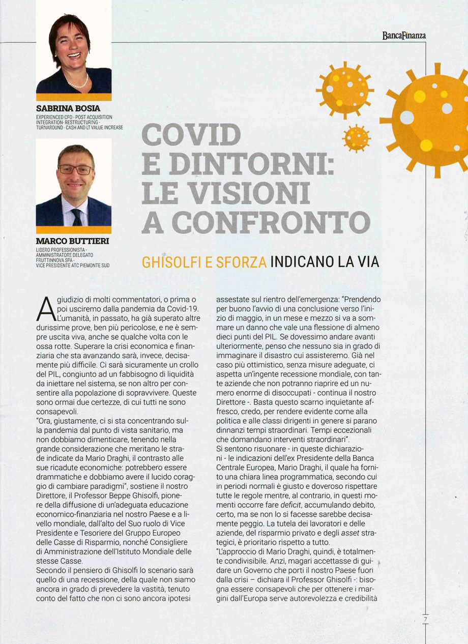 COVID E DINTORNI: LE VISIONI A CONFRONTO