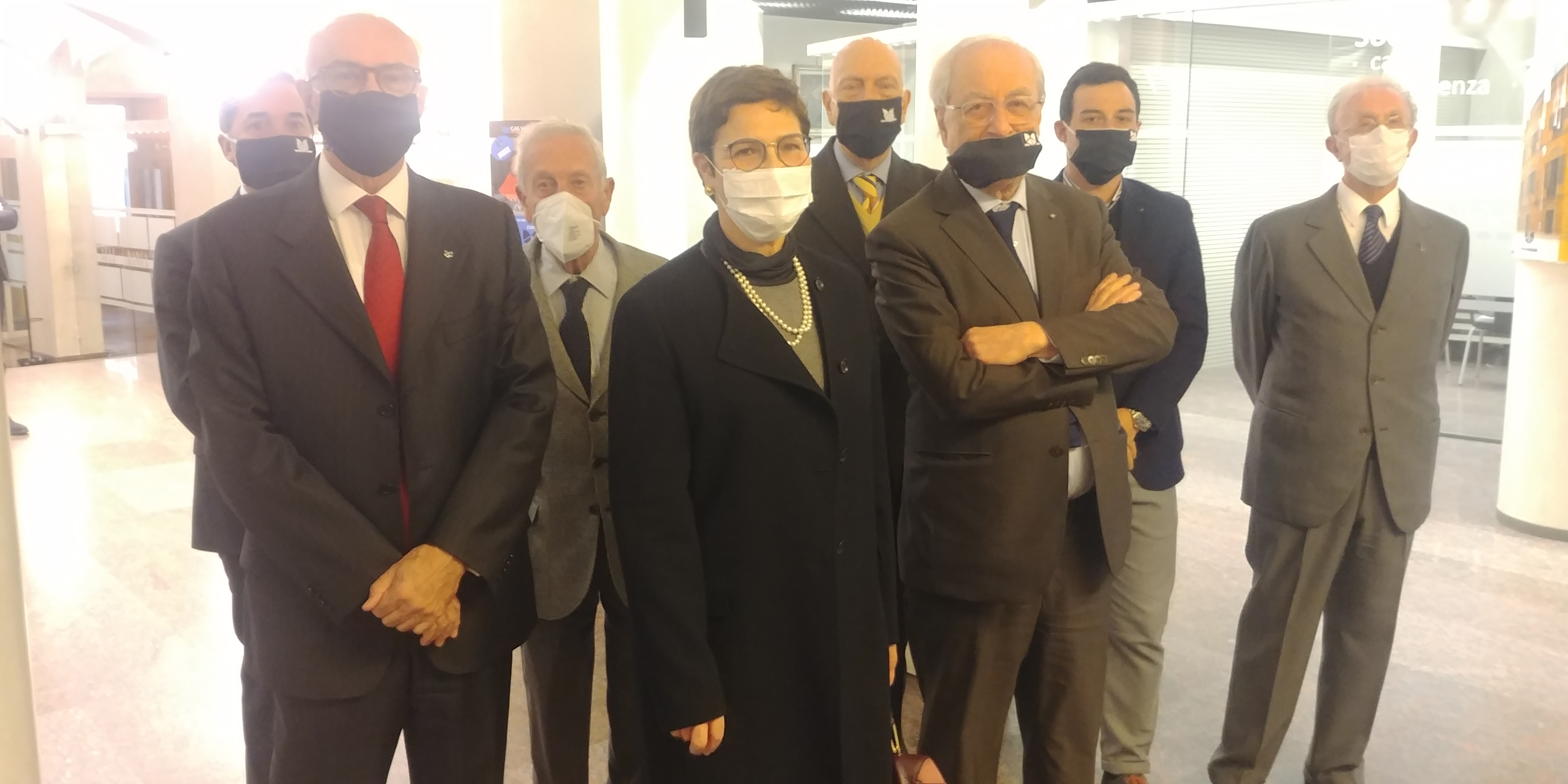 IL PREFETTO DANIELA LUPO IN VISITA ALLA NOSTRA BANCA