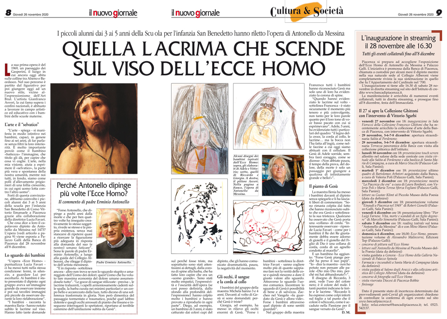il nuovo giornale, 20.11.'20