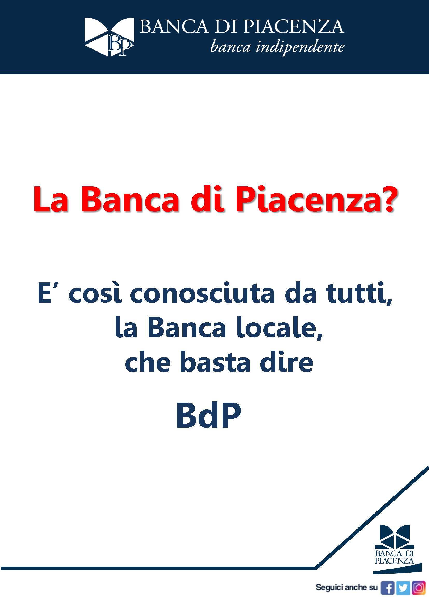 LA BANCA DI PIACENZA?