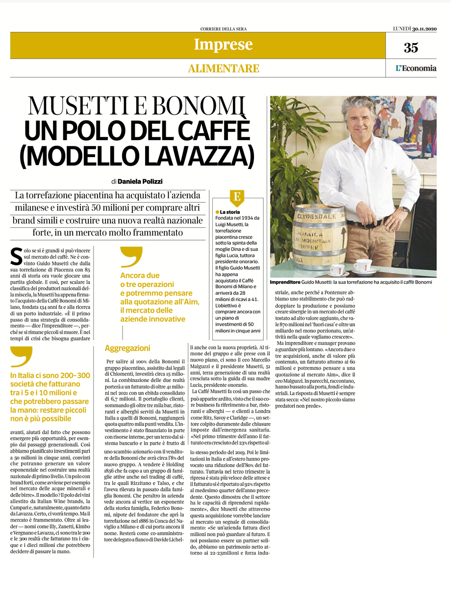 Intervista all'imprenditore piacentino Guido Musetti