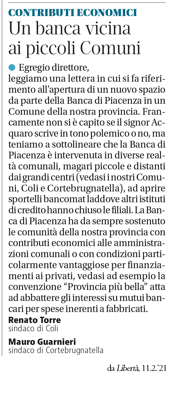 C'E' RICONOSCENZA, A QUESTO MONDO