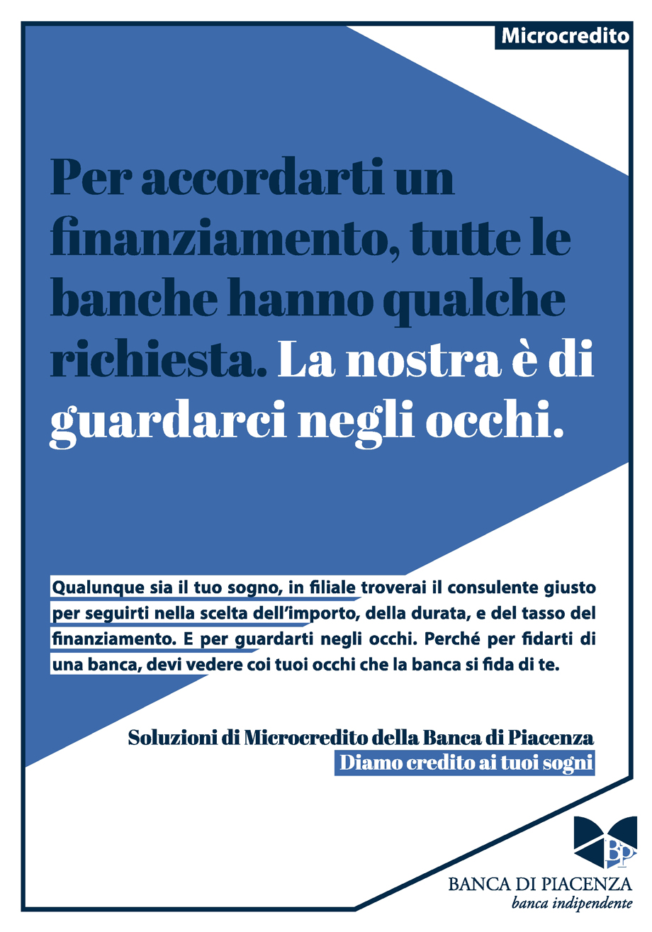 PER ACCORDARTI UN FINANZIAMENTO, TUTTE LE BANCHE HANNO QUALCHE RICHIESTA.