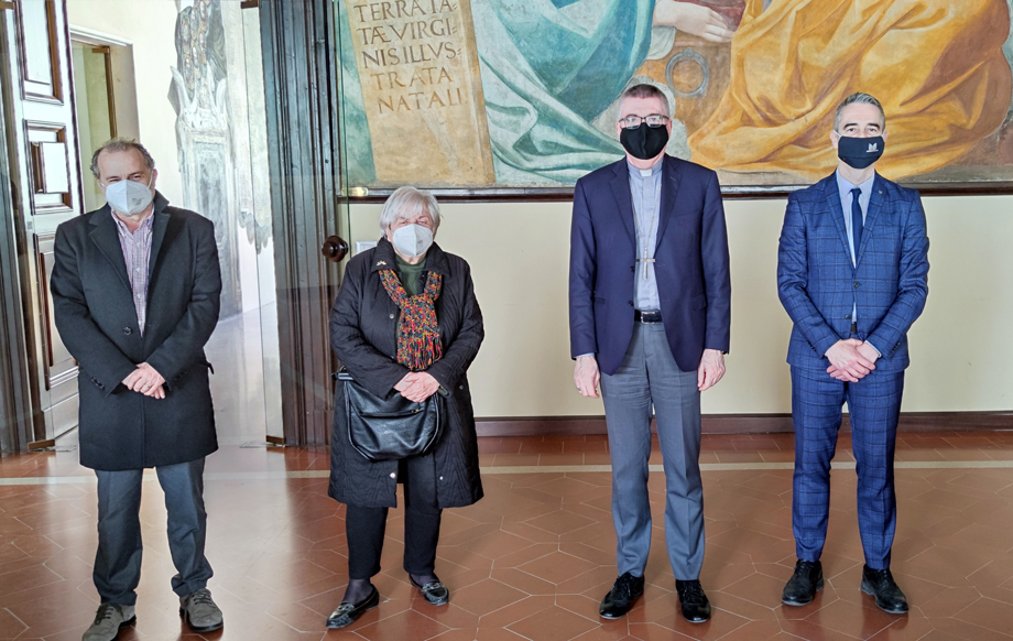 PLAUSO DEL VESCOVO ALL'ACCORDO BANCA DI PIACENZA - FONDAZIONE PIA POZZOLI