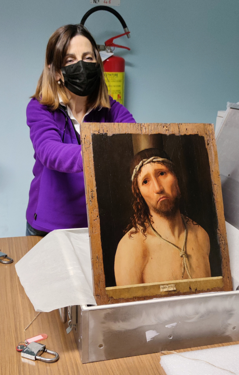 L'ECCE HOMO NEL CAVEAU DI BANCA DI PIACENZA FINO ALL'INIZIO DI MAGGIO