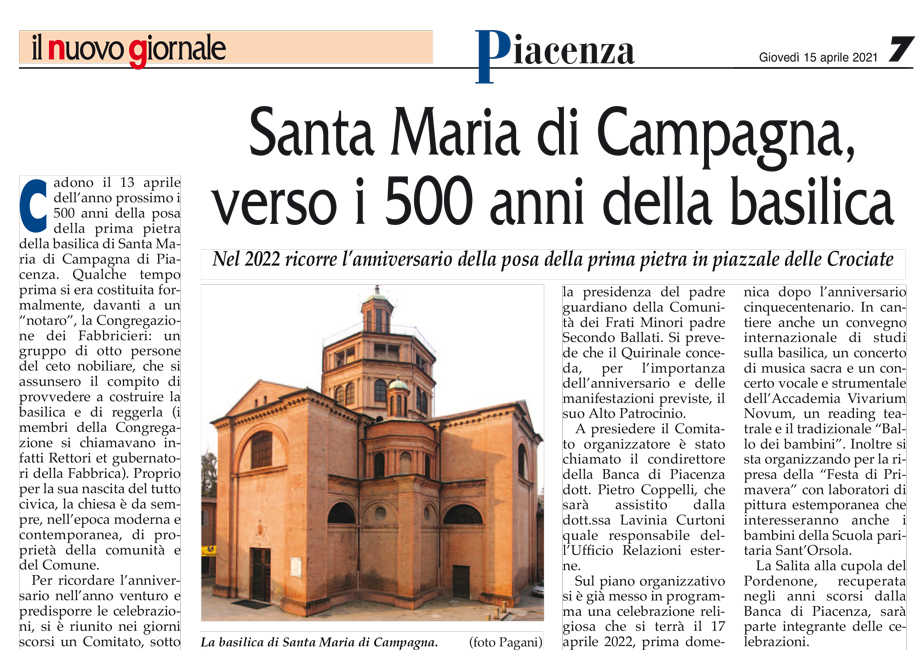 il nuovo giornale, 15.4.'21