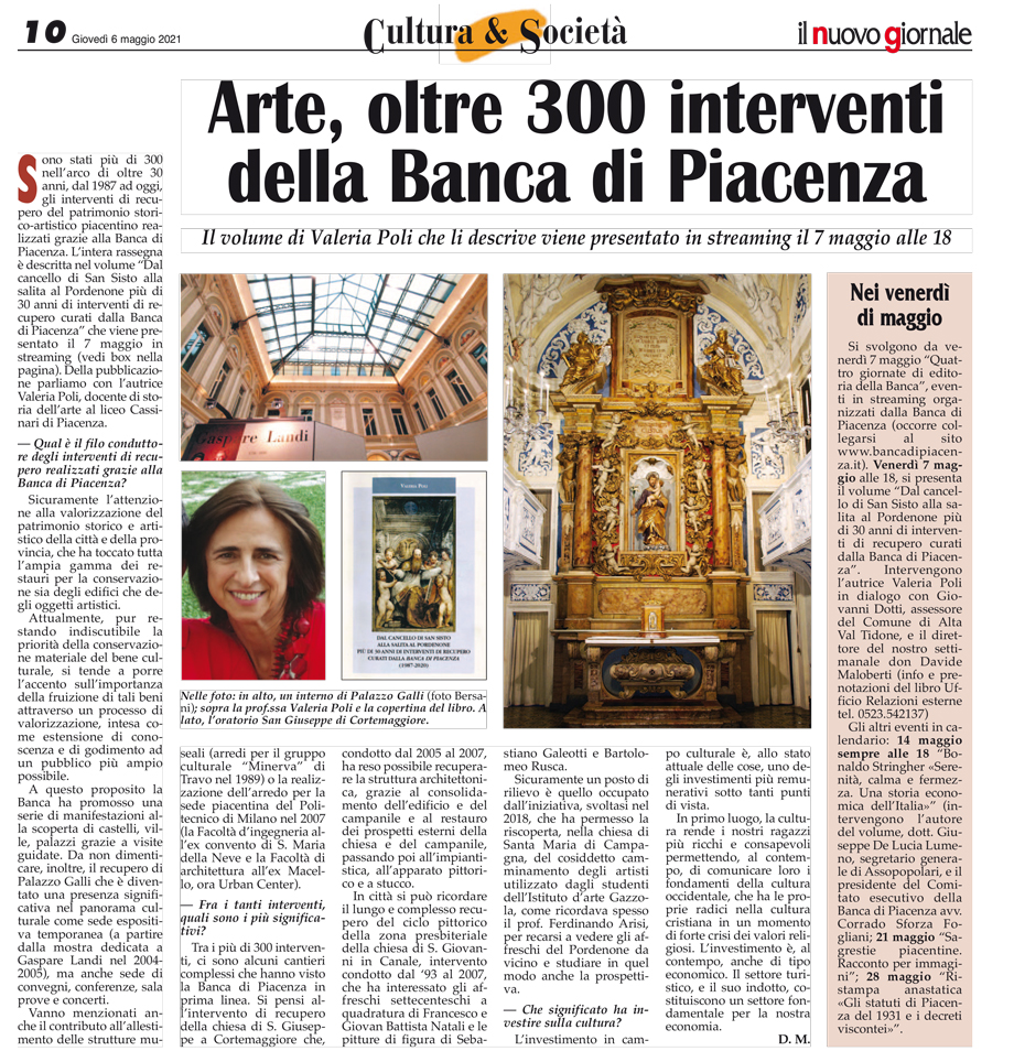 il nuovo giornale, 6.5.'21