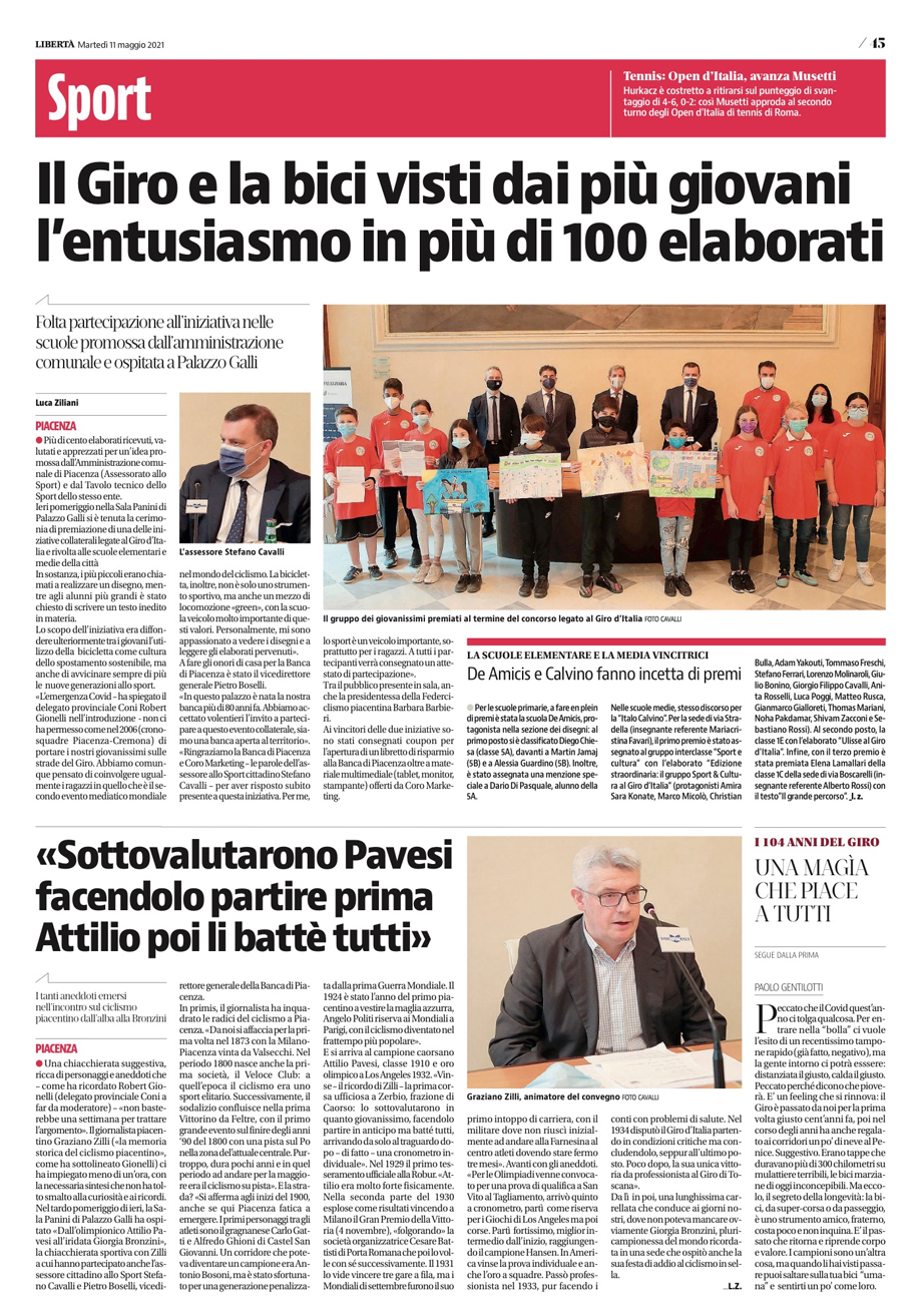 LA BANCA PER IL GIRO D'ITALIA