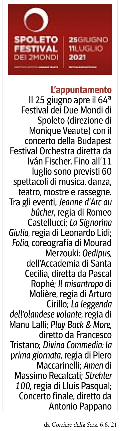 IL FILM DIRETTO DAL REGISTA PIACENTINO LEONARDO LIDI PROTAGONISTA AL FESTIVAL DEI DUE MONDI DI SPOLE