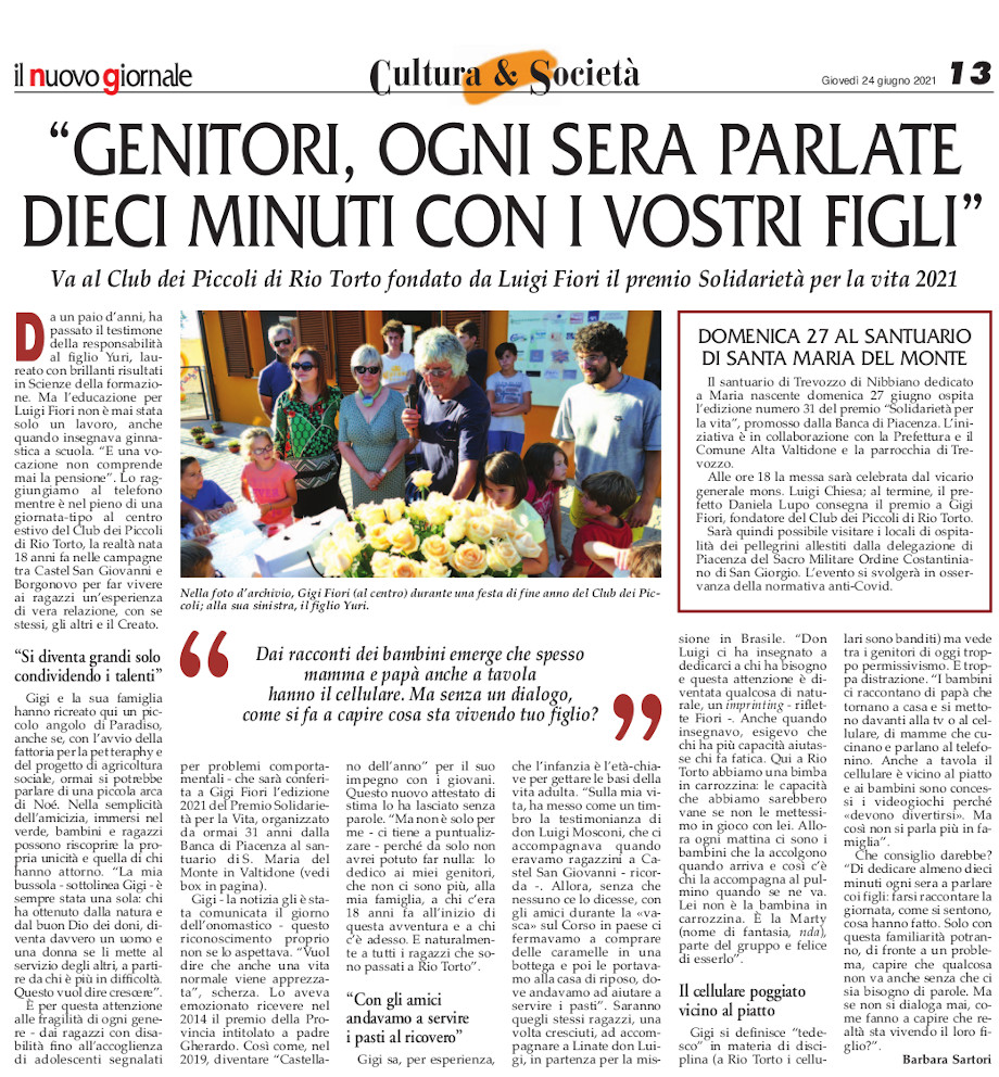 madonna del monte 21 il nuovo giornale